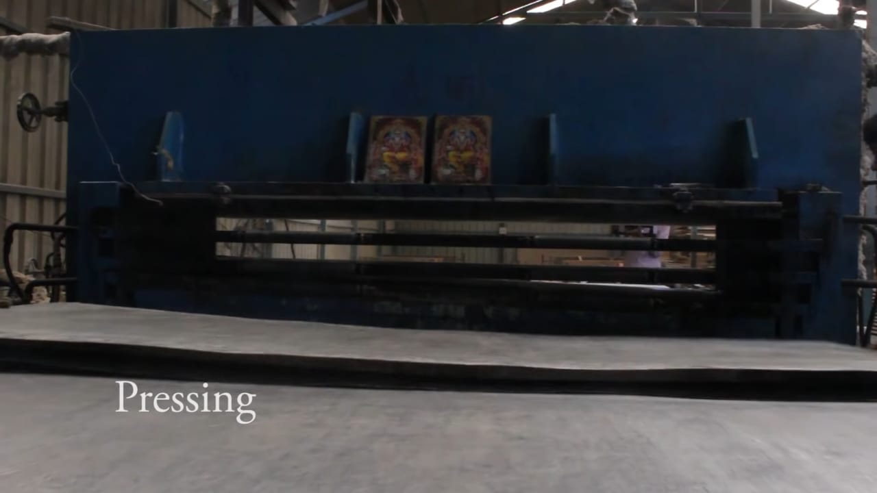 pressing
